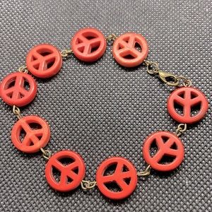 Peace Sign Bracelet